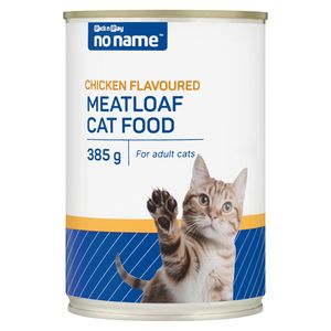 No Name Chicken Flavoured Meatloaf Adult Cat Food 385g